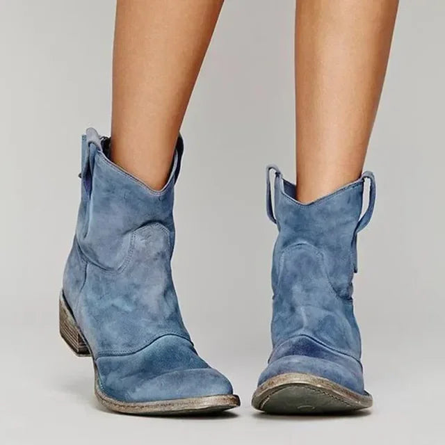 Josefine™ - Vintage Cowboy-Stiefeletten