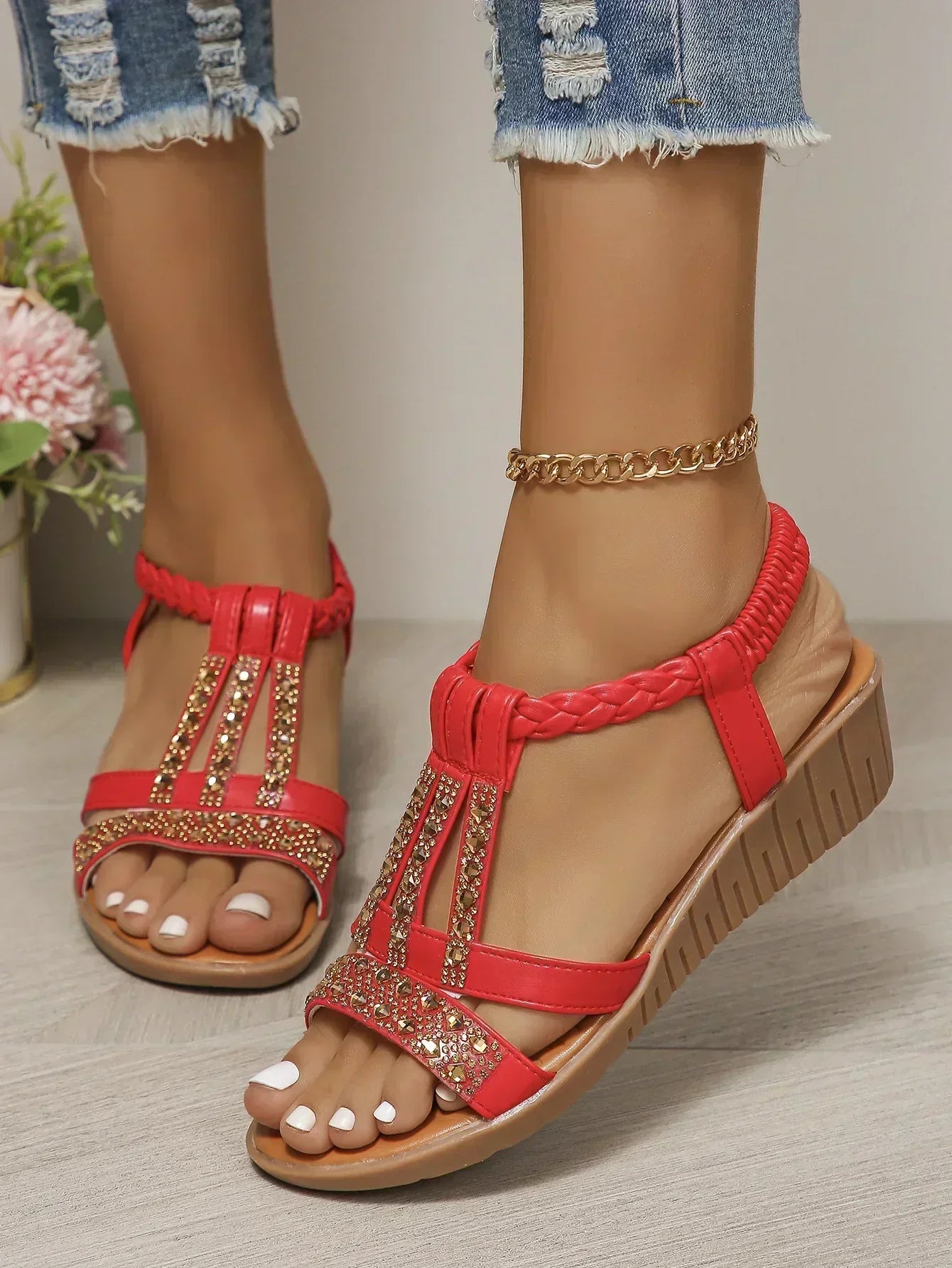 Francesca - Modische orthopädische Sandalen