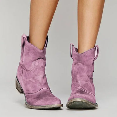 Josefine™ - Vintage Cowboy-Stiefeletten