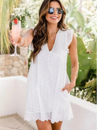 Hedy™ - Elegantes Partykleid mit V-Ausschnitt