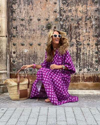 Bellona™ - Bohemian Maxikleid: Außergewöhnlicher Komfort, wunderschöner Stil