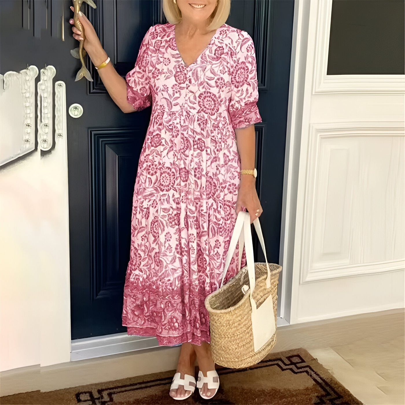 Alexa - Elegantes Bohemian Kleid