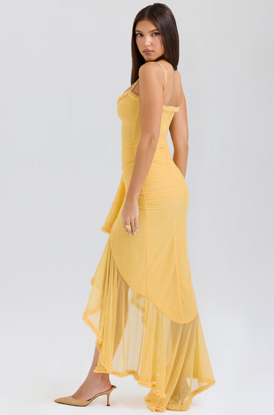 Lara™ – Charmantes Rüschenkleid