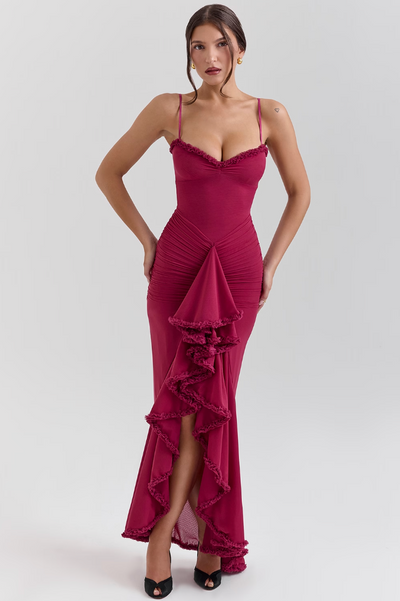 Lara™ – Charmantes Rüschenkleid