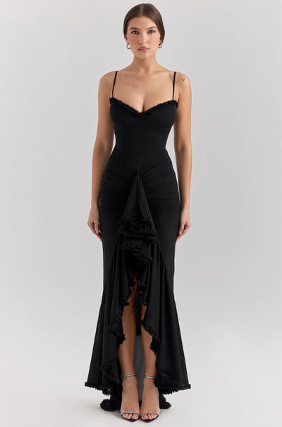 Lara™ – Charmantes Rüschenkleid
