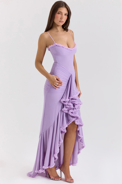 Lara™ – Charmantes Rüschenkleid