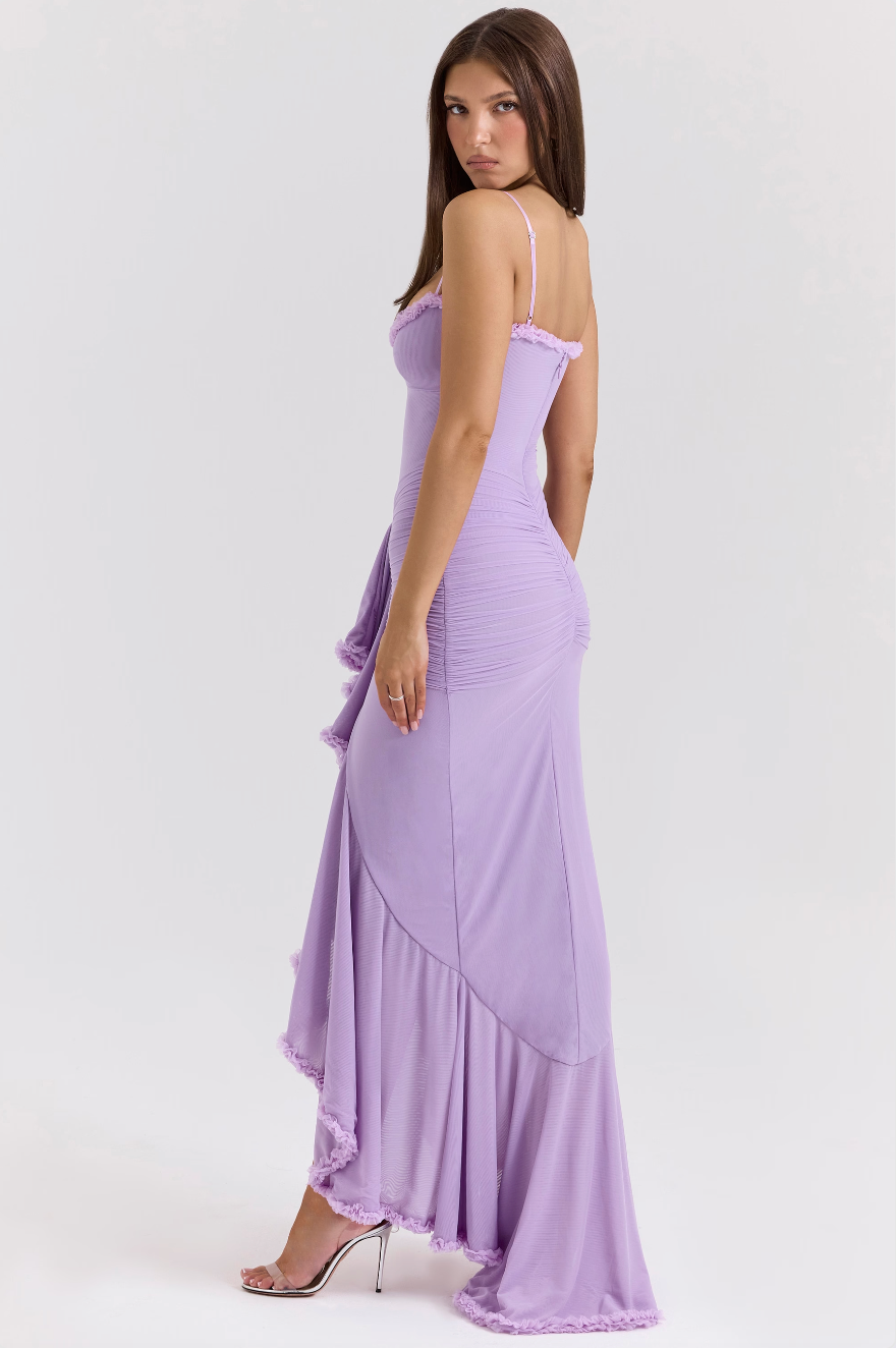 Lara™ – Charmantes Rüschenkleid