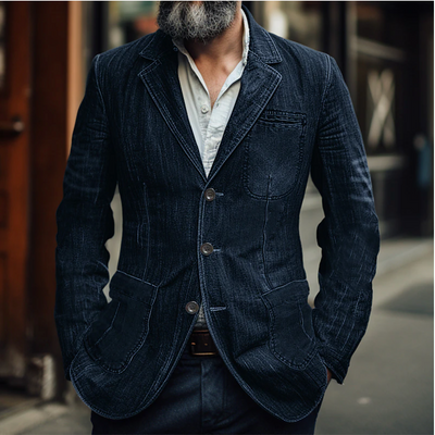 Eric - Denim-Blazer