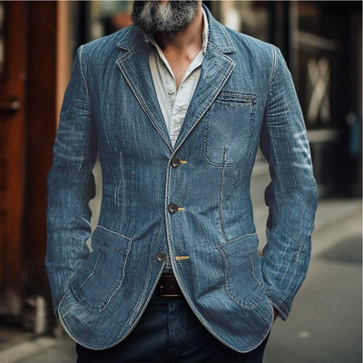 Eric - Denim-Blazer