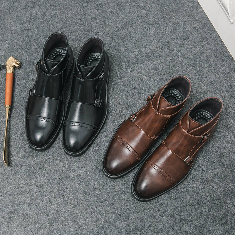 Dorian | Doppelte Mönchsriemen-Stiefel