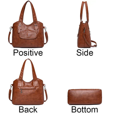 Lea - Handtasche mit mehreren Taschen