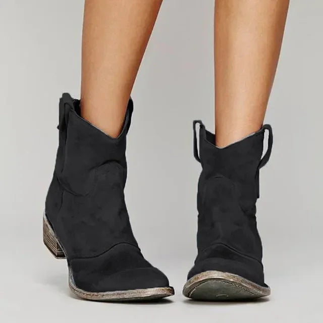 Josefine™ - Vintage Cowboy-Stiefeletten