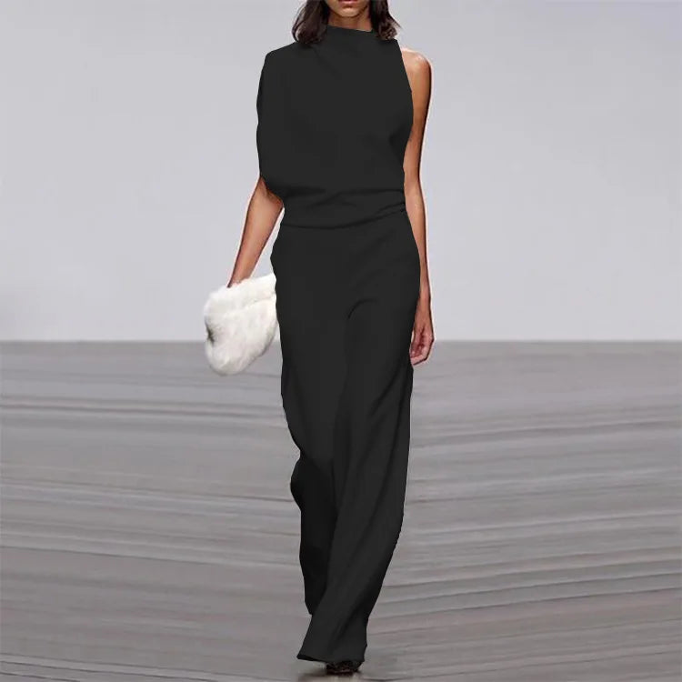 Claris™ - Moderner asymmetrischer Jumpsuit mit mutigem Stil
