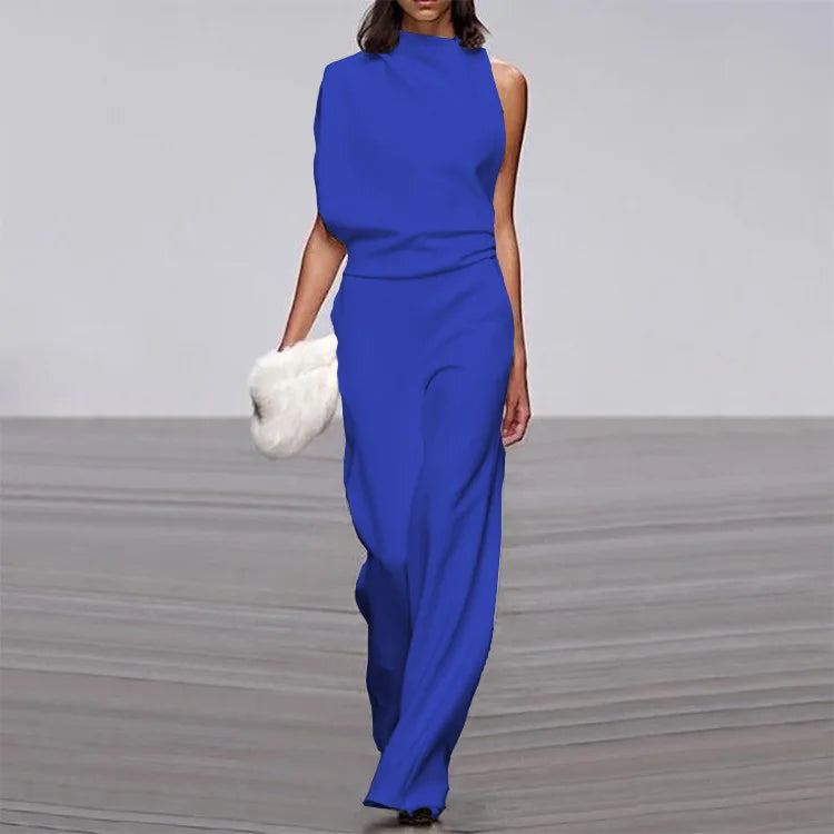 Claris™ - Moderner asymmetrischer Jumpsuit mit mutigem Stil