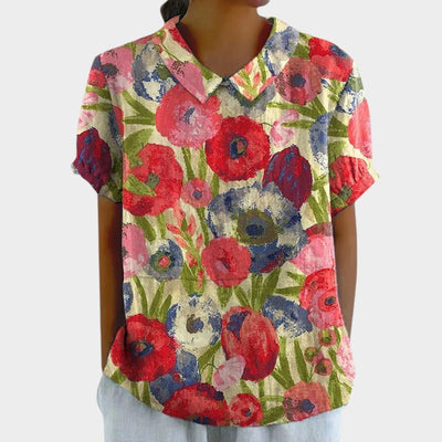 Florentine™ - Blumenbluse