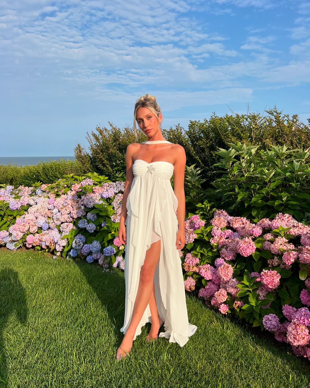 Dorine™ - Maxikleid mit Rüschen