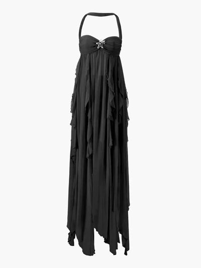 Dorine™ - Maxikleid mit Rüschen