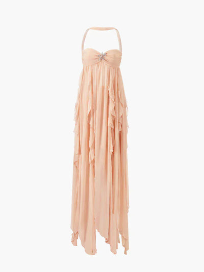 Dorine™ - Maxikleid mit Rüschen