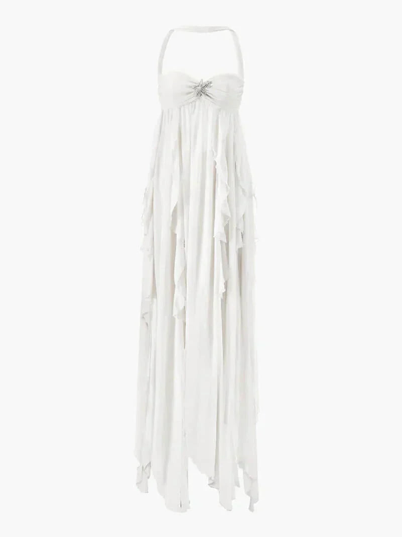 Dorine™ - Maxikleid mit Rüschen