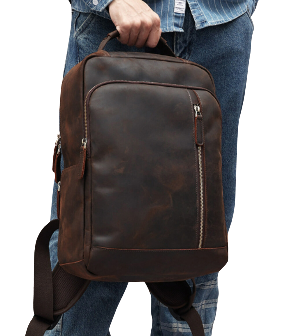 Portly™ - Rucksack aus Leder