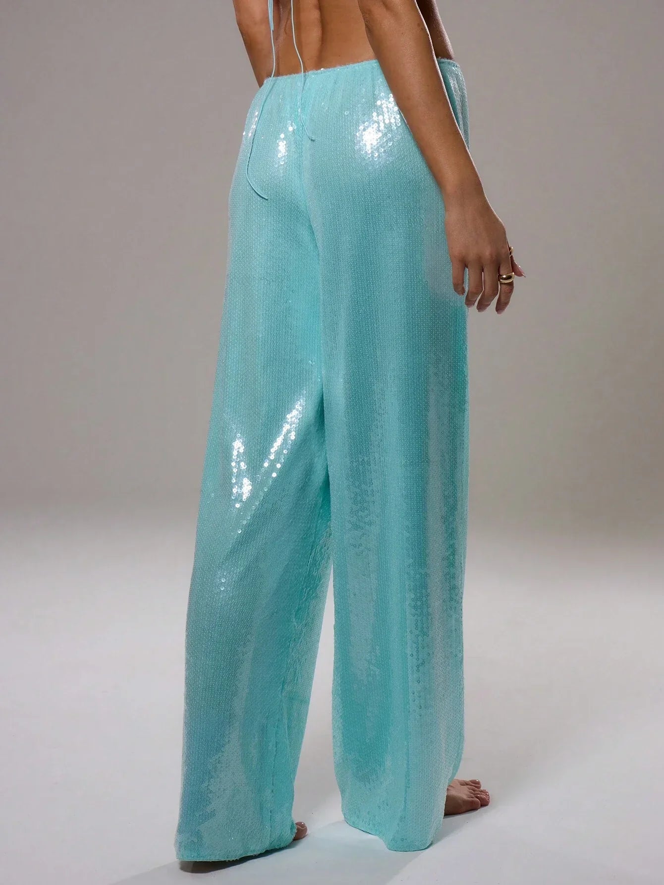 Vivien™ - Glimmer Pailletten-Hose