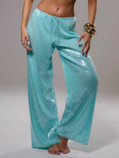 Vivien™ - Glimmer Pailletten-Hose