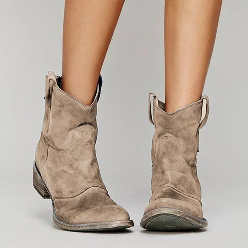Harley™  - Vintage Cowboy Stiefeletten