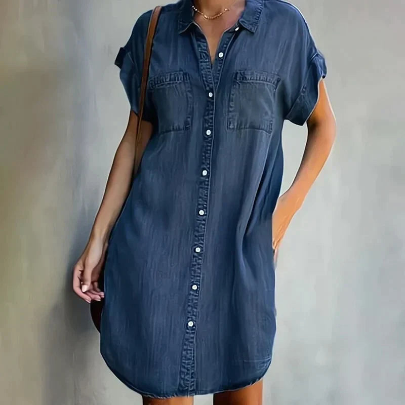 Nolène™ – Lässiges Jeanskleid