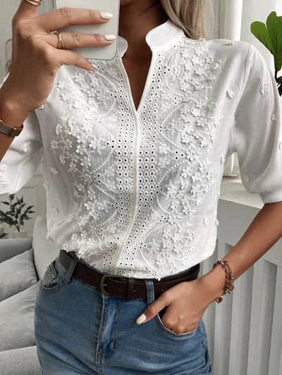 Leah™ - Stilvolle, elegante Bluse