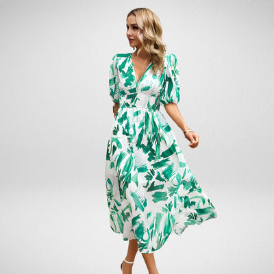 Stella – Elegantes Kleid mit V-Ausschnitt