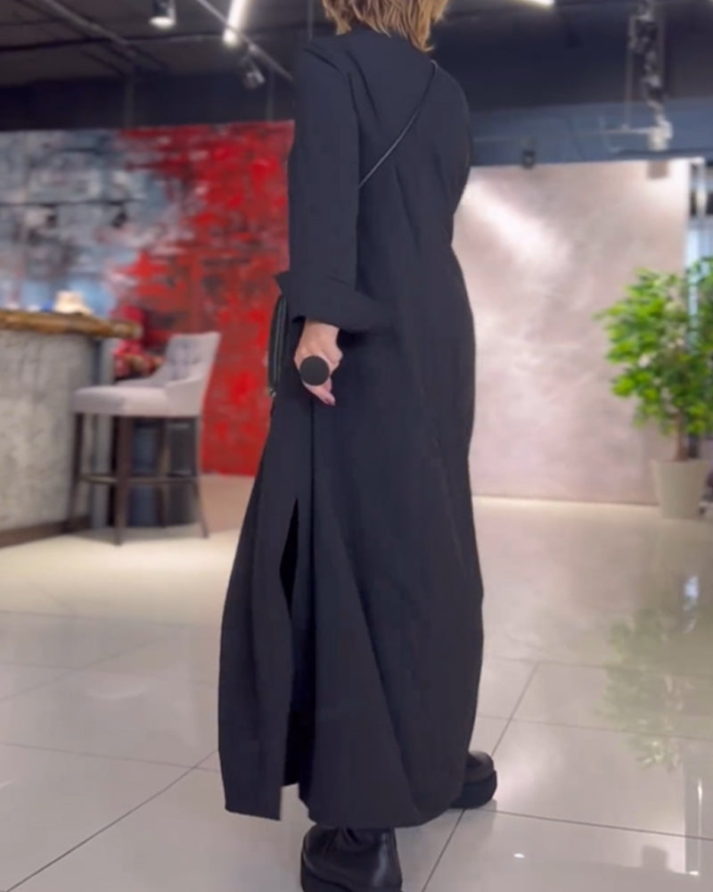 Evite™ - Weiches Stretch-Maxikleid