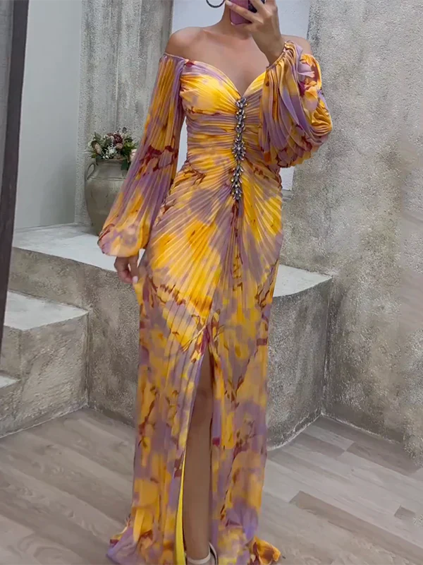 Ayla™ - Elegantes Kleid mit V-Ausschnitt