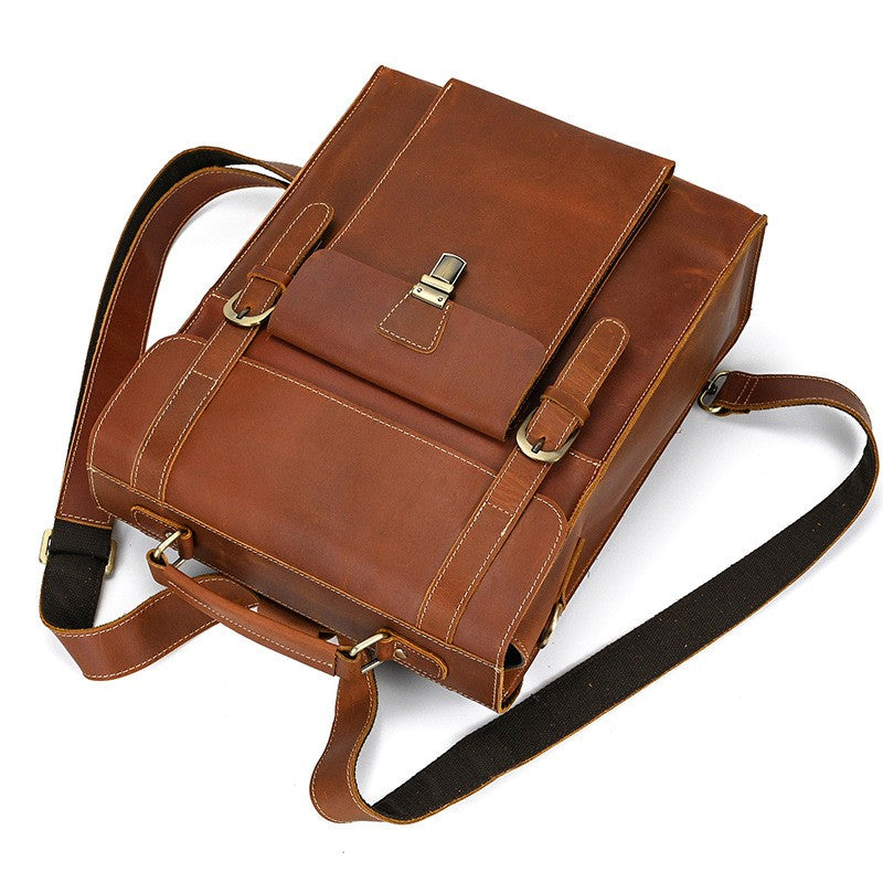 Leder-Cabrio-Rucksack | GIRONA