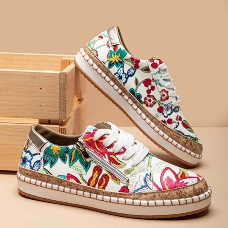Oluchi Orthopädische Sneaker mit Reißverschluss