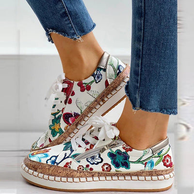 Oluchi Orthopädische Sneaker mit Reißverschluss
