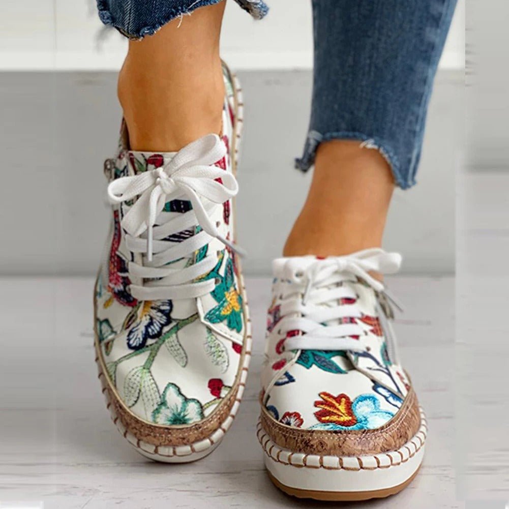 Oluchi Orthopädische Sneaker mit Reißverschluss