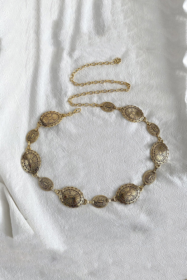 Svea™ Retro Geometrische Taille Kette
