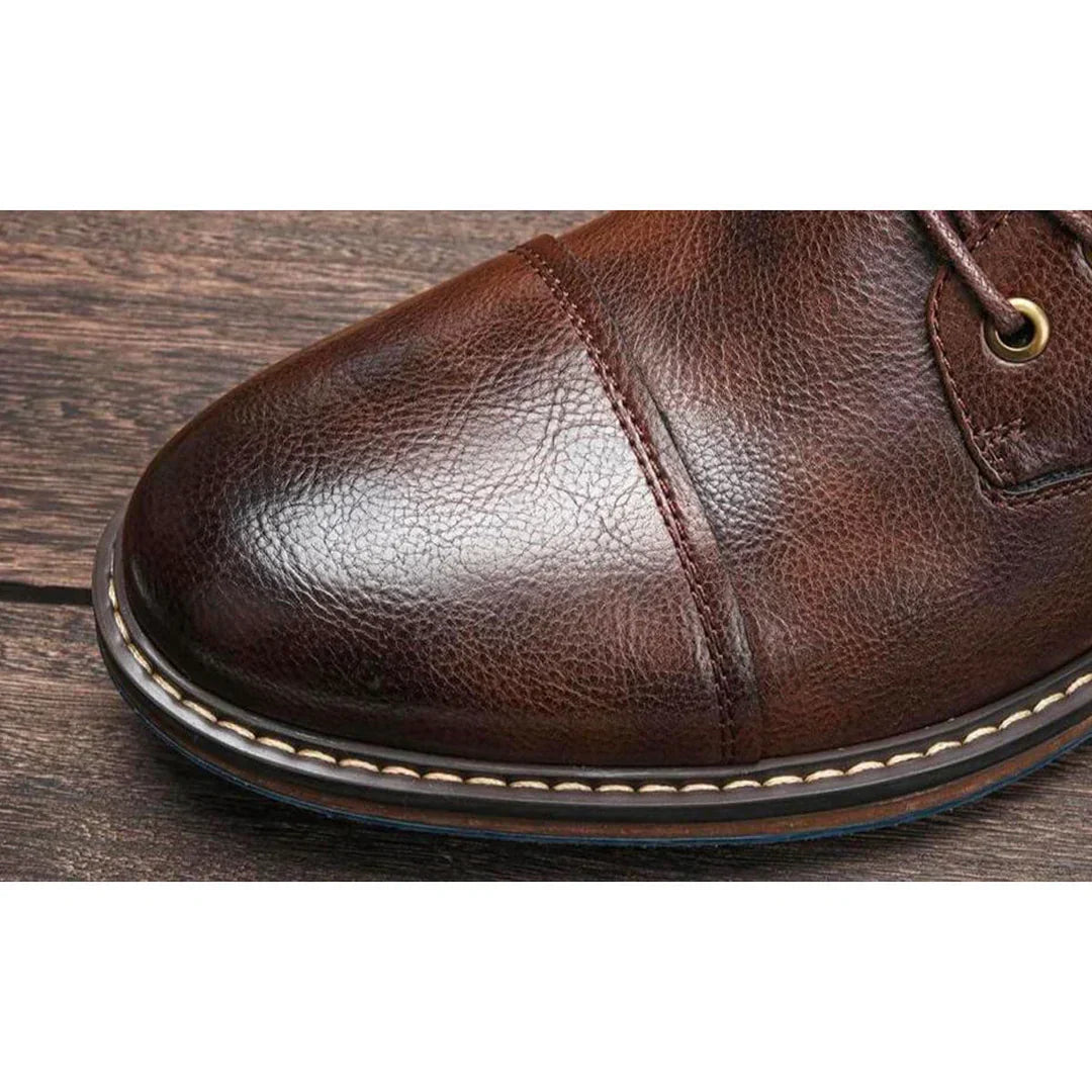 Dawson | Oxford-Stiefel aus Leder