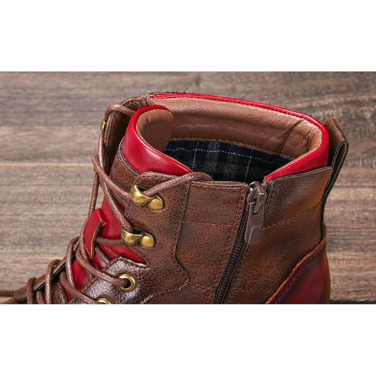 Dawson | Oxford-Stiefel aus Leder
