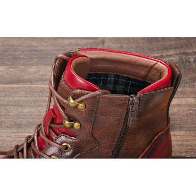 Dawson | Oxford-Stiefel aus Leder