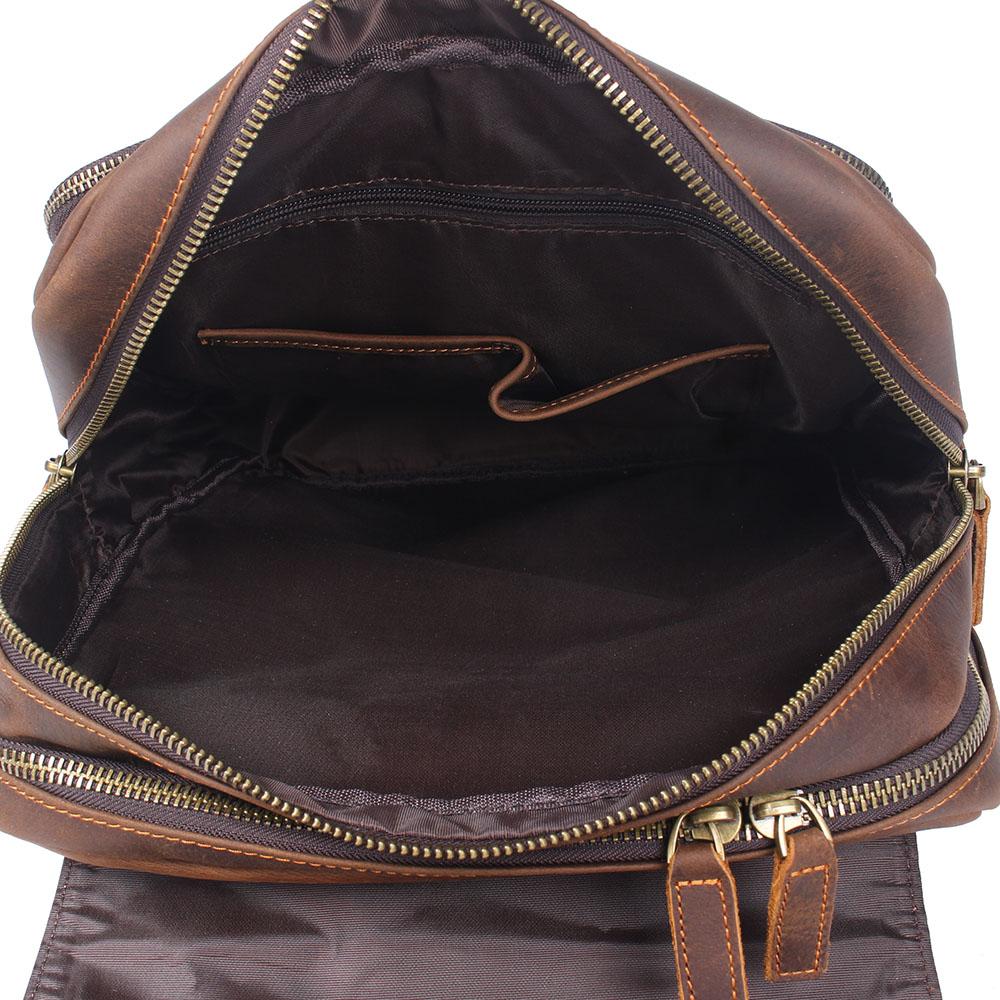 Biefeld™ - Brauner Lederrucksack