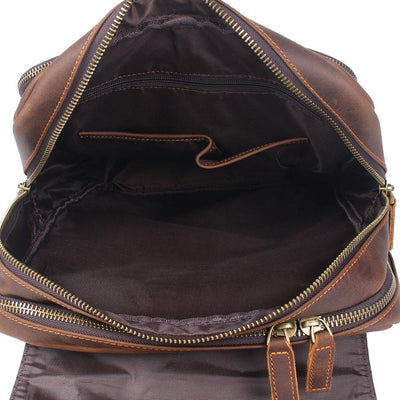 Biefeld™ - Brauner Lederrucksack