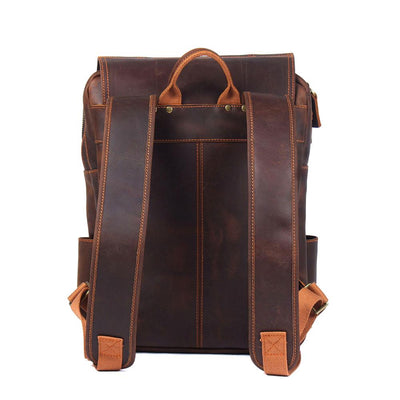 Biefeld™ - Brauner Lederrucksack