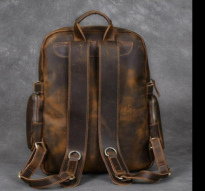 Basel™ - Brauner Lederrucksack