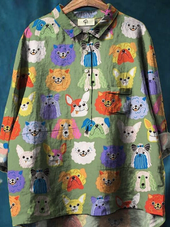 Puck™ - Hunde-Kunst-Shirt