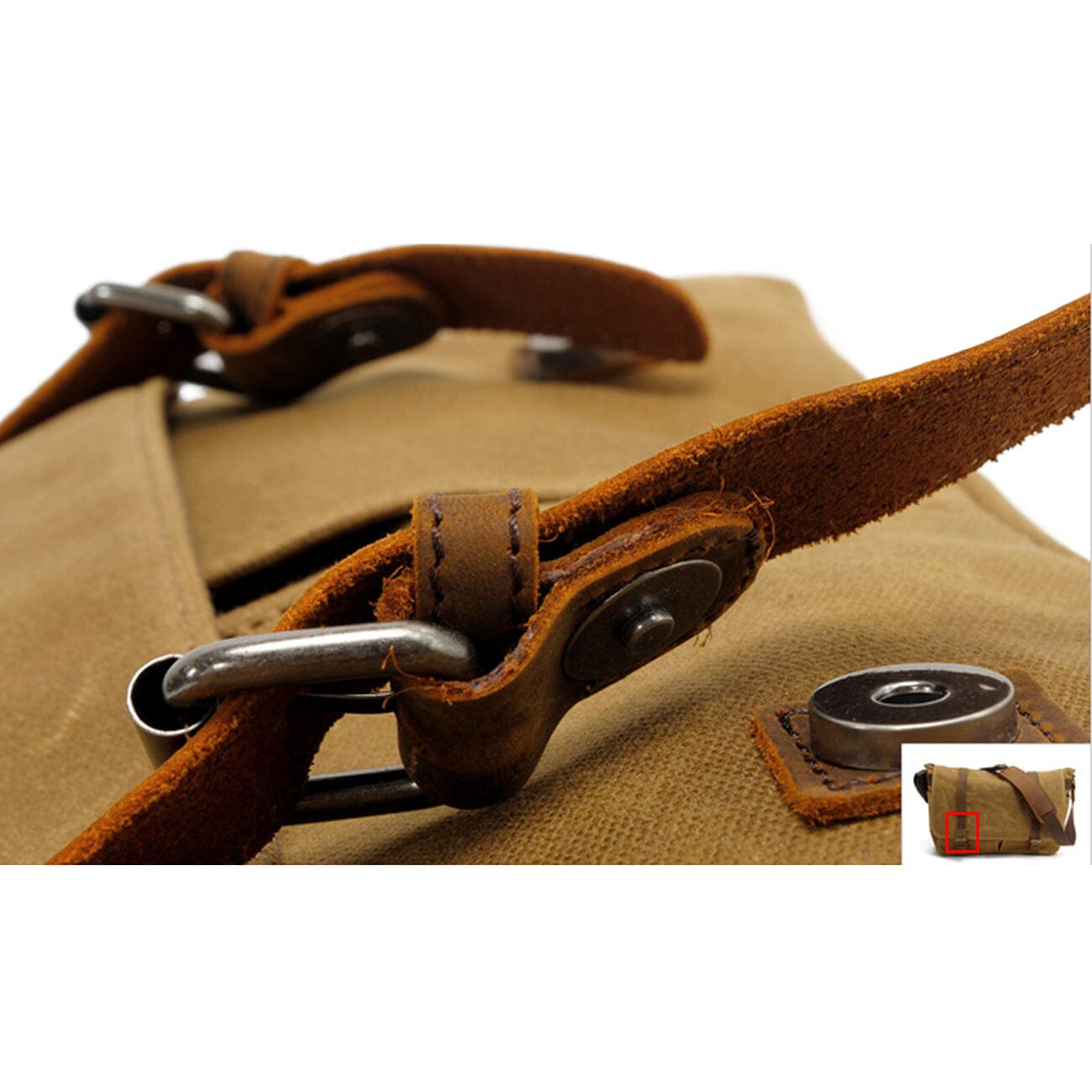 Canvas Laptop-Messenger-Tasche | RENO