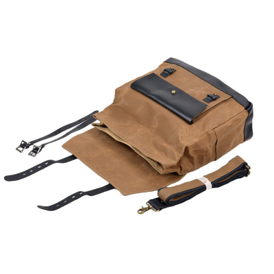 Motorradsatteltasche aus Segeltuch | SEATTLE