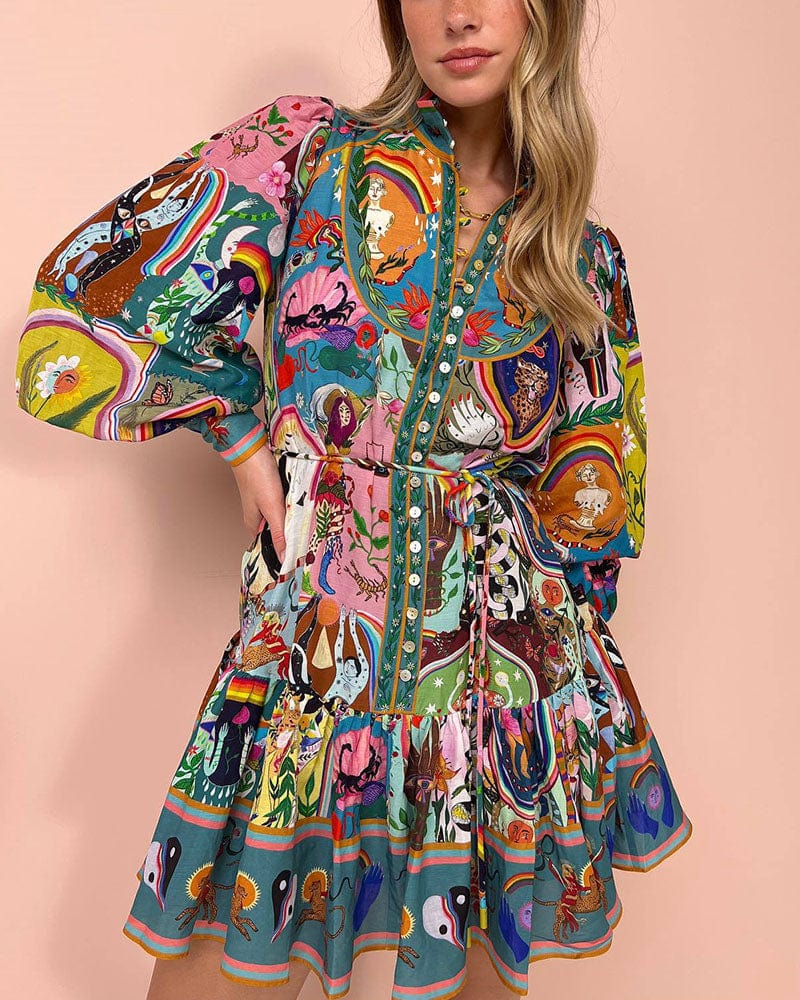 Tamara™ - Kleid mit Schnürdruck