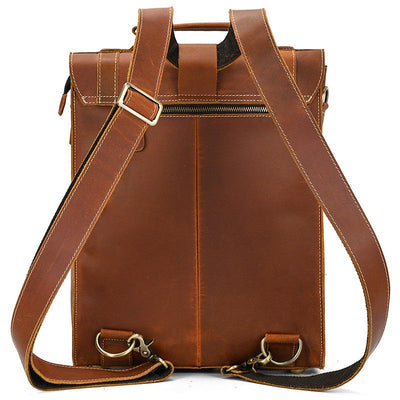 Girona™ - Wandelbarer Rucksack aus Leder