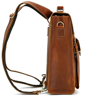 Girona™ - Wandelbarer Rucksack aus Leder
